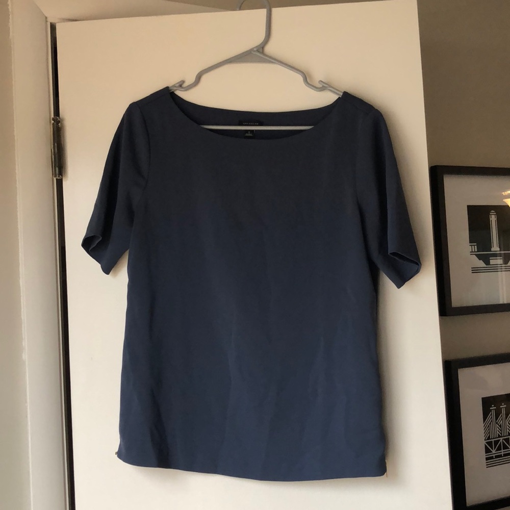 Ann Taylor Blue Blouse